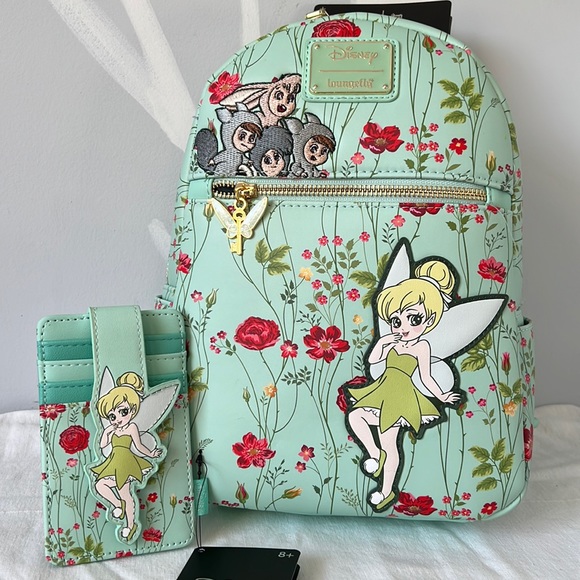 Mini Backpack & Cardholder Tinkerbell Loungefly - Picture 6 of 14